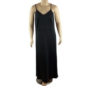 Market & Spruce Cross Back Maxi Dress Size 2X Black